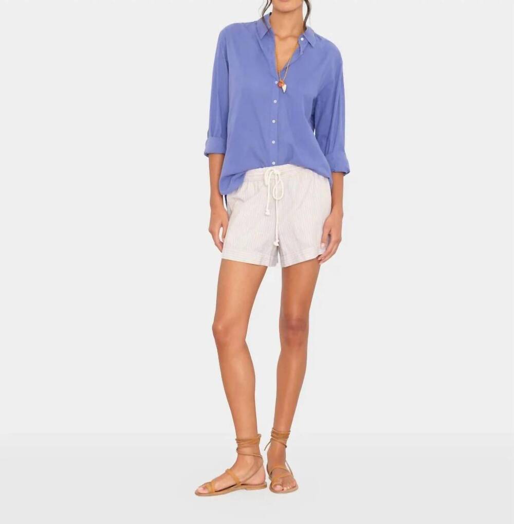 NEW XIRENA gabby pull on shorts in tangerine sky